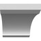 Ekena Millwork 4-in. W x 36-in. D x 40-in. H Legacy Architectural Grade PVC Knee Brace BRCP04X36X40LEC - alternate 5
